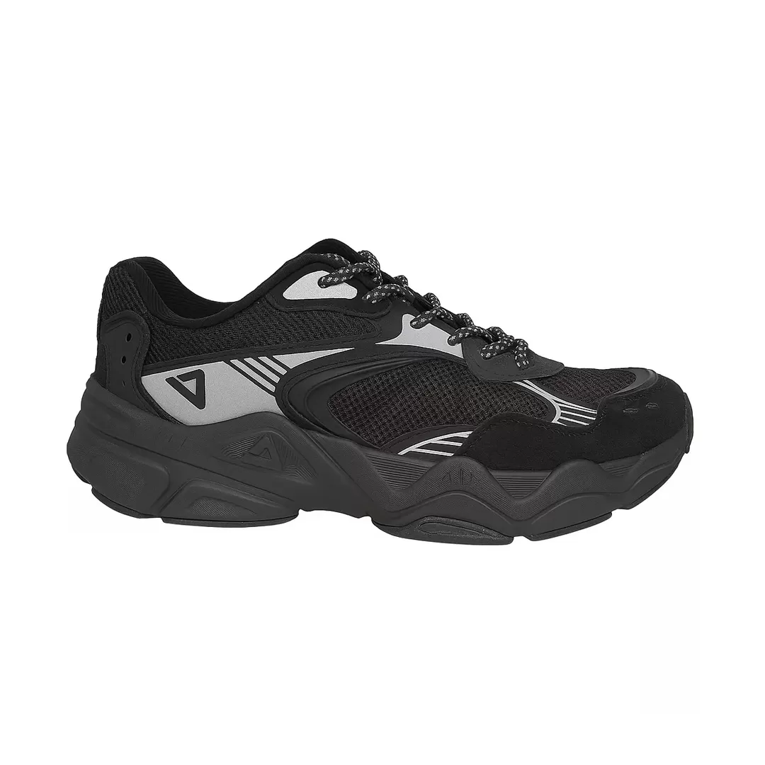 SPORTS SHOES-BLACK/SILVER