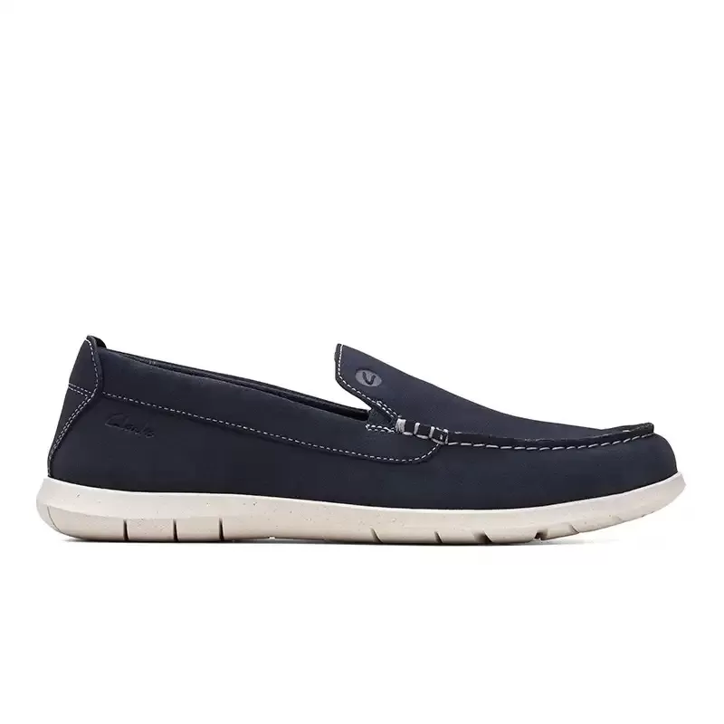 Flexway Step Navy Suede