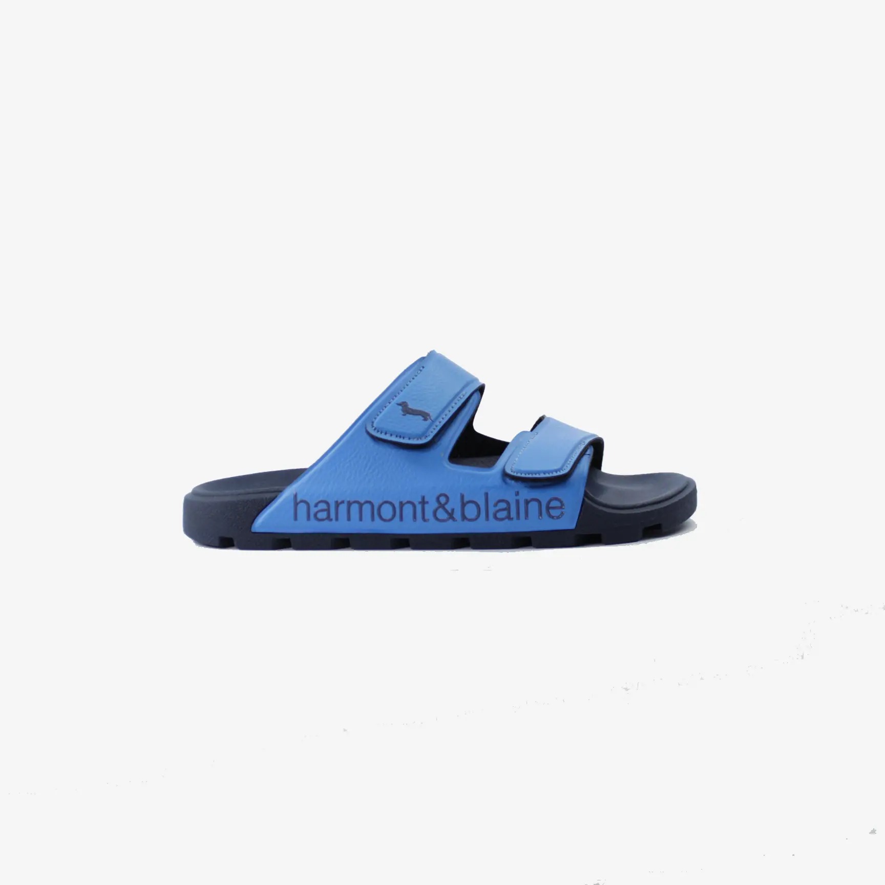 CIABATTA UOMO BLUBBER - LOGO AZZURRO - BLU