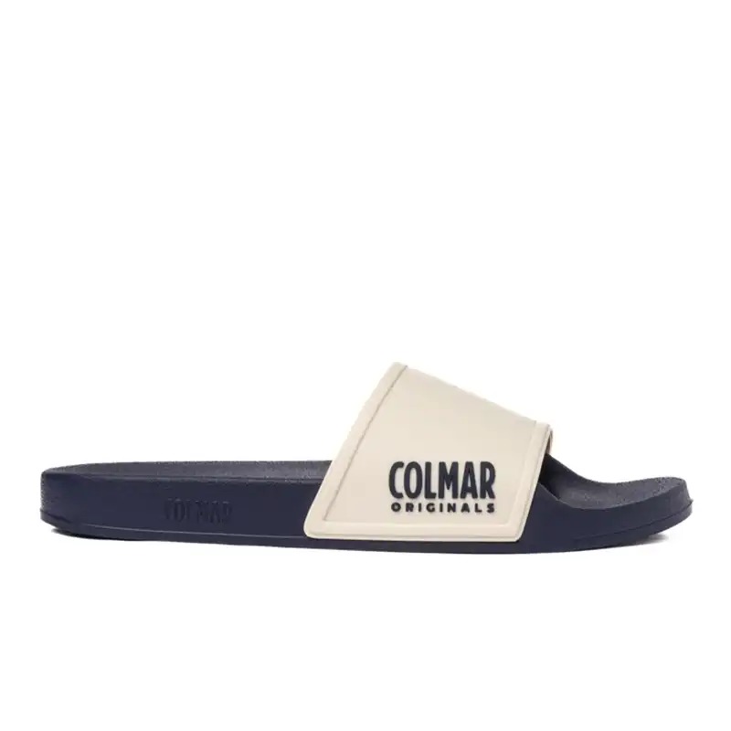 SLIPPER PLAIN NAVY-LT GREY 905 TG