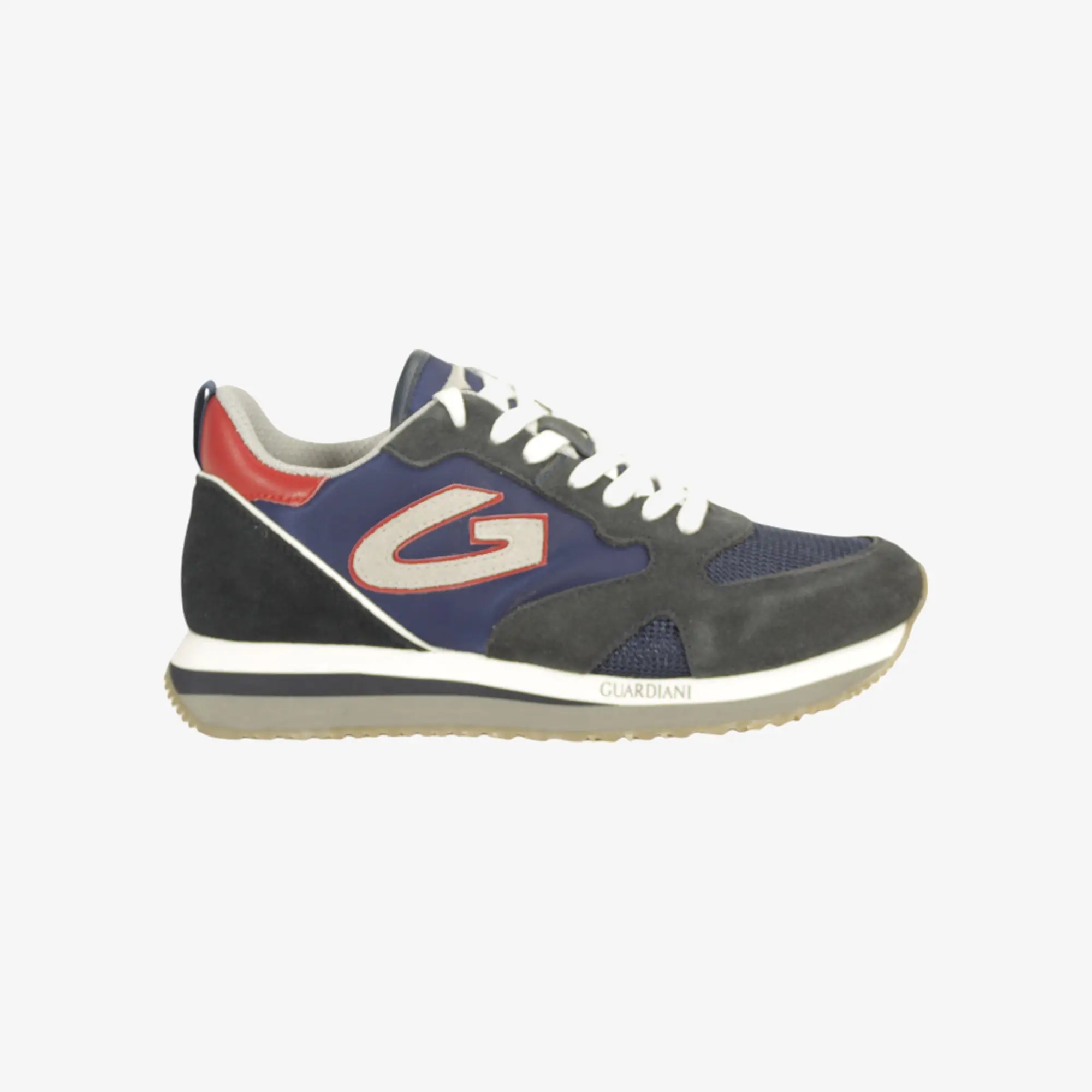 WEN 0092 LOW M SUEDE/S.FABR/LEATH.D