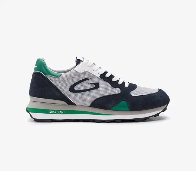 WEN 3163 LOW M SUEDE DK. BLUE/ PU G