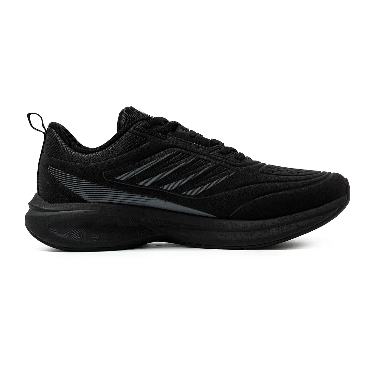 TRAINING RUNNING SHOES-BLACK/MAGNETIC GREY