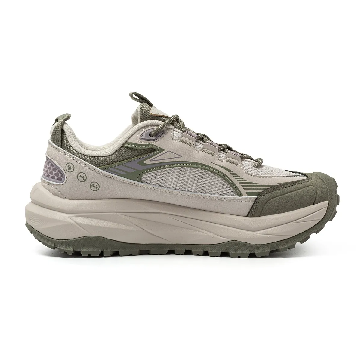 OUTDOOR SHOES KHAKI/GREEN