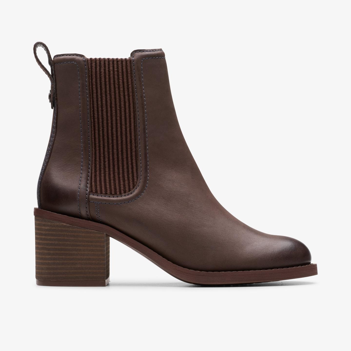 Chamberly Top Dark Brown Lea