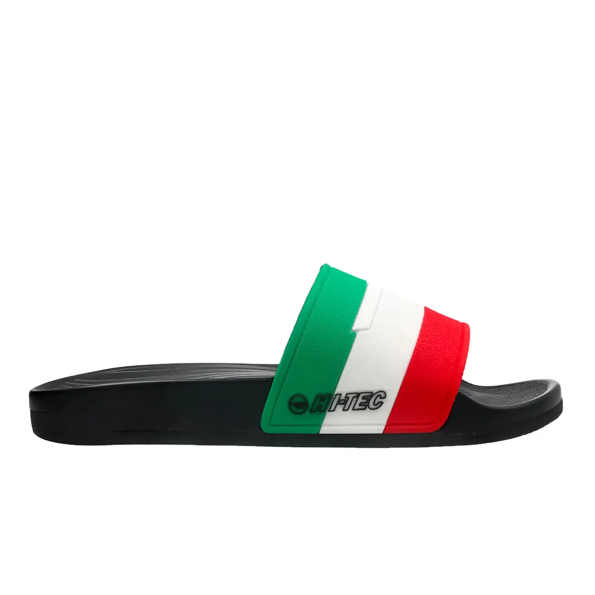 Core Slide Black Beauty-White-First Tee-Fiery Red