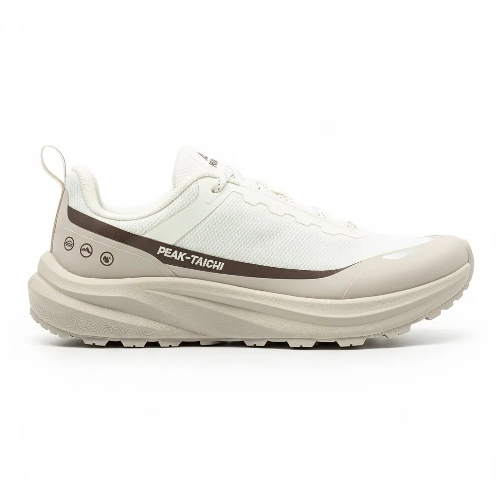 Peak Taichi Sports Shoes White/Khaki