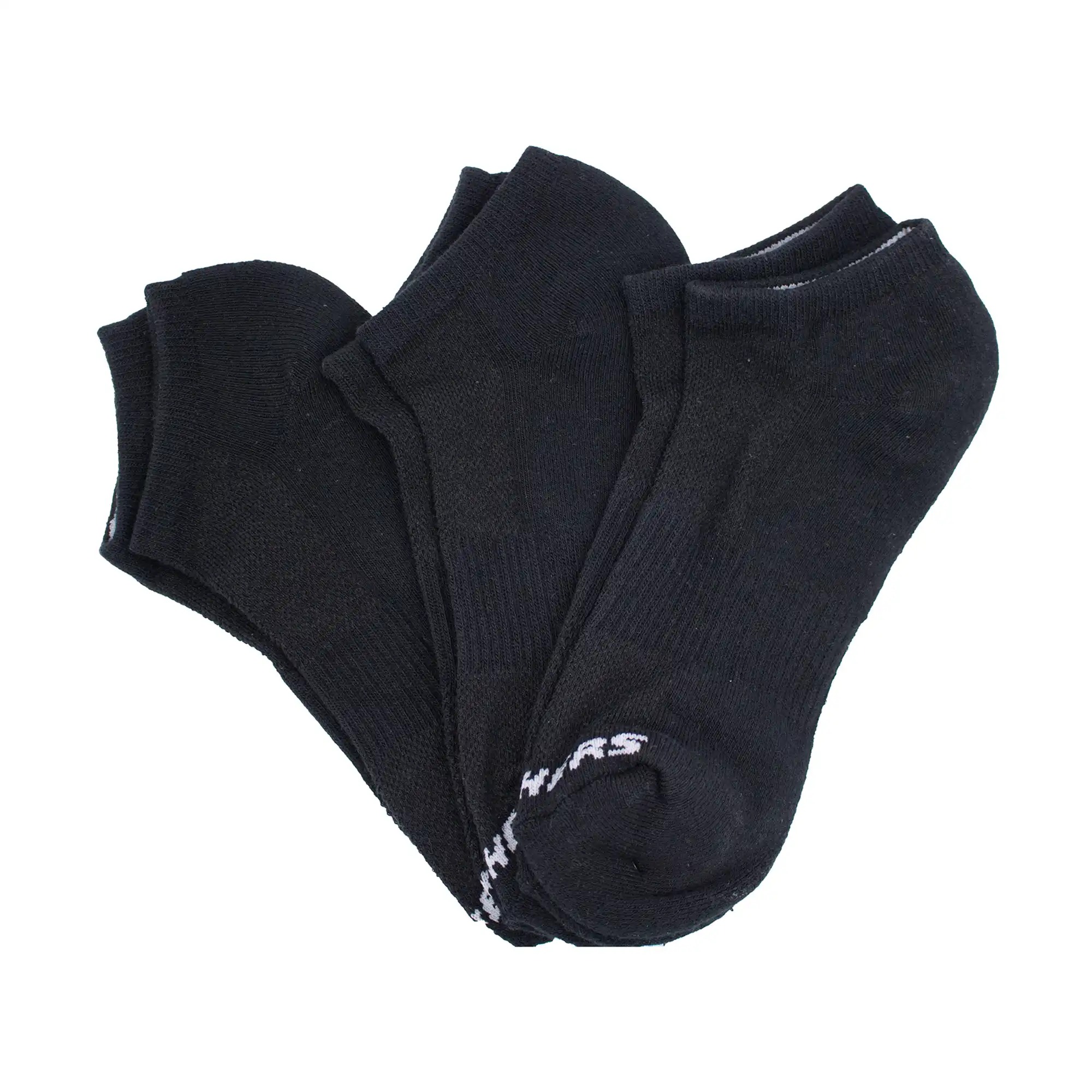 3Pk Unisex 1/2 Terry No Show