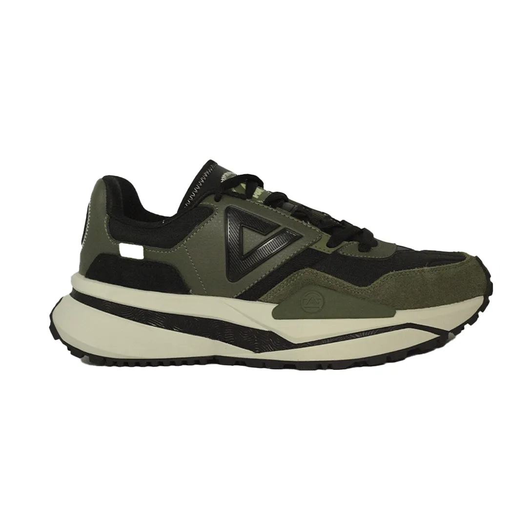 Peak Taichi Retro Casual Shoes Light Army Green/Black