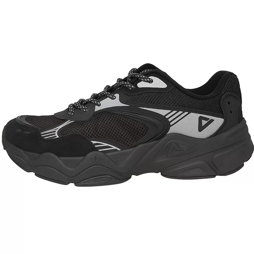 SPORTS SHOES-BLACK/SILVER