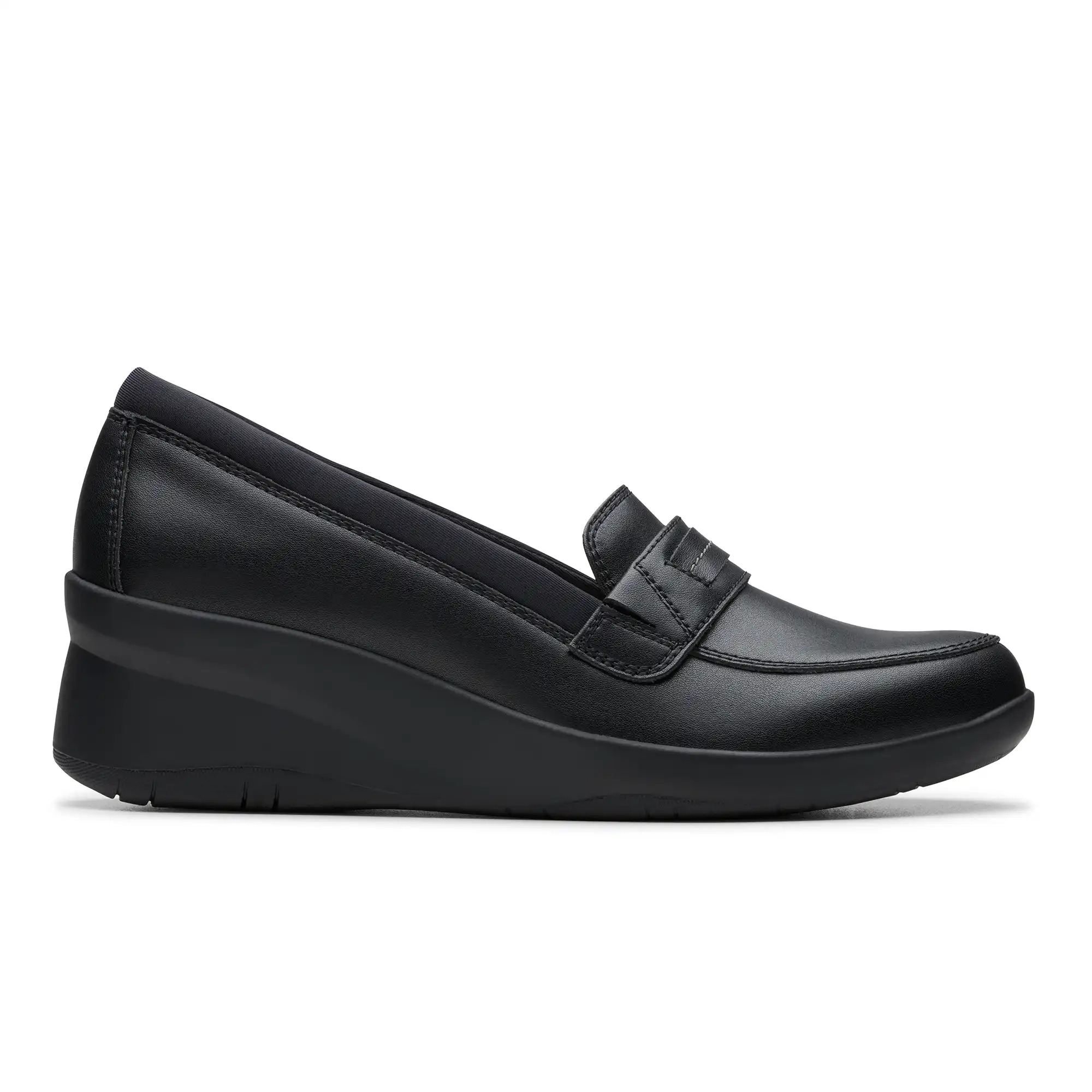Suttyn Penny Black Leather